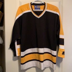 Vintage 90s Starter Bruins Jersey blank